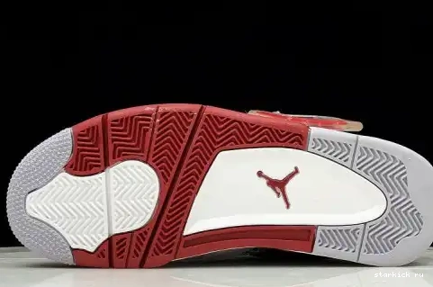 Red Fire 308497-160 4 308497-160 White Black Men Air Jordan 0517